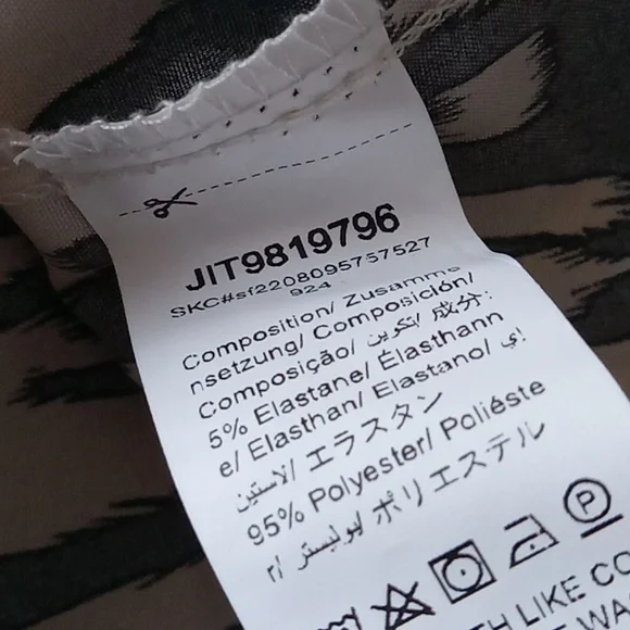 BRAND NEW NWT Black & Cream Long Sleeve Maxi Dress 3XL (18) - Picture 10 of 11